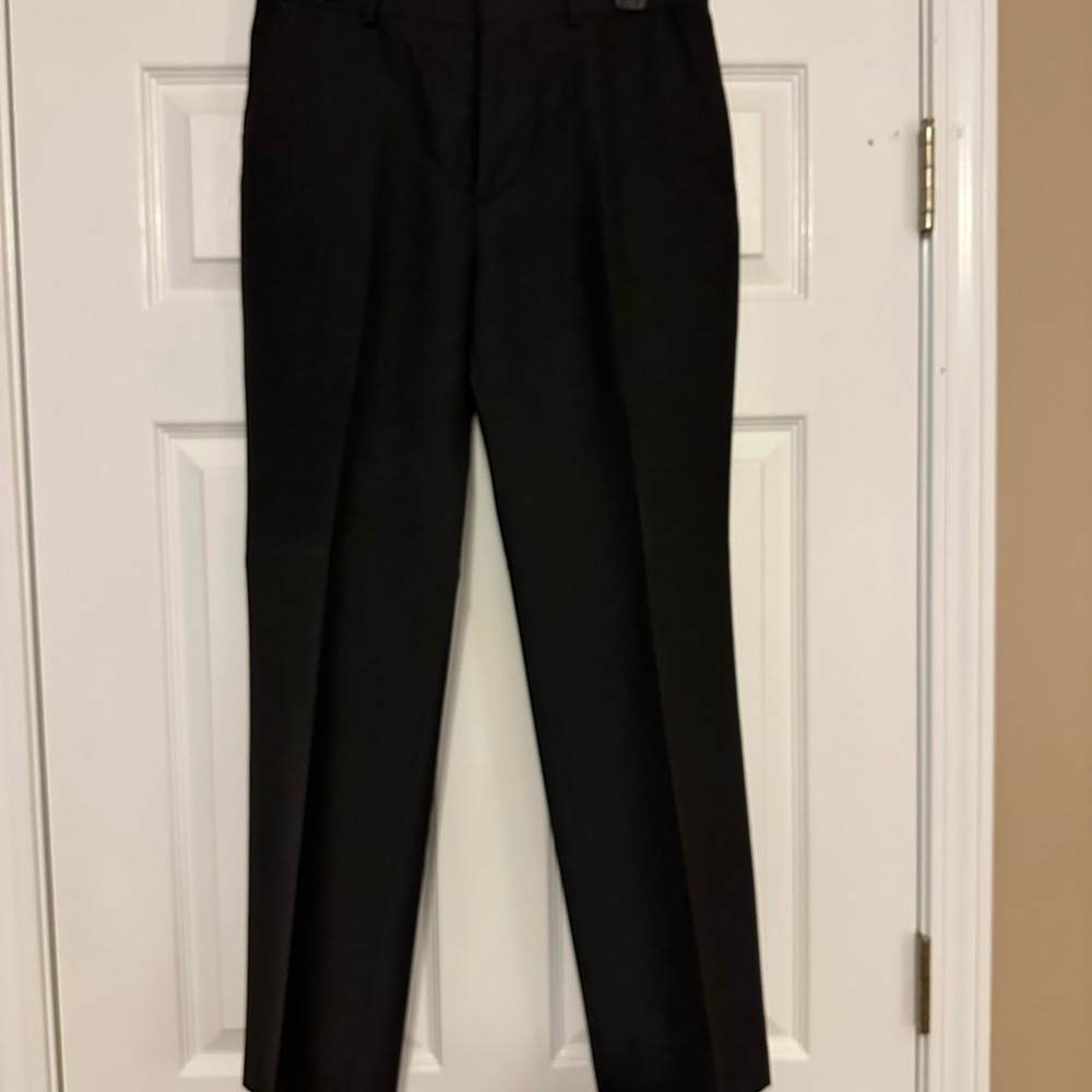 Banana Republic Tailored Fit Black Trousers